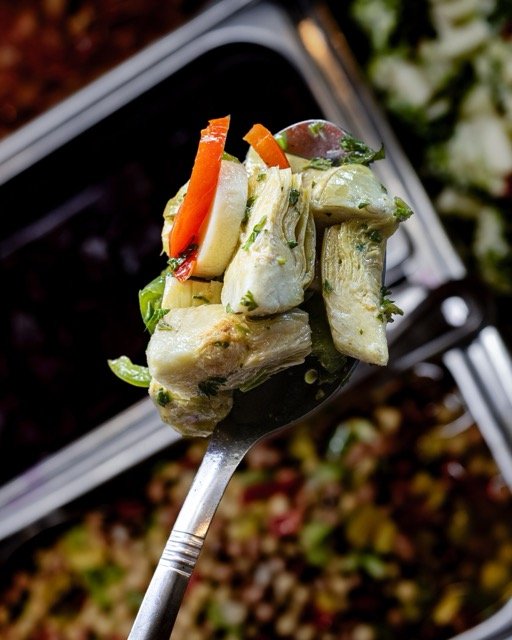 Amir food photography — hot dishes and sides
