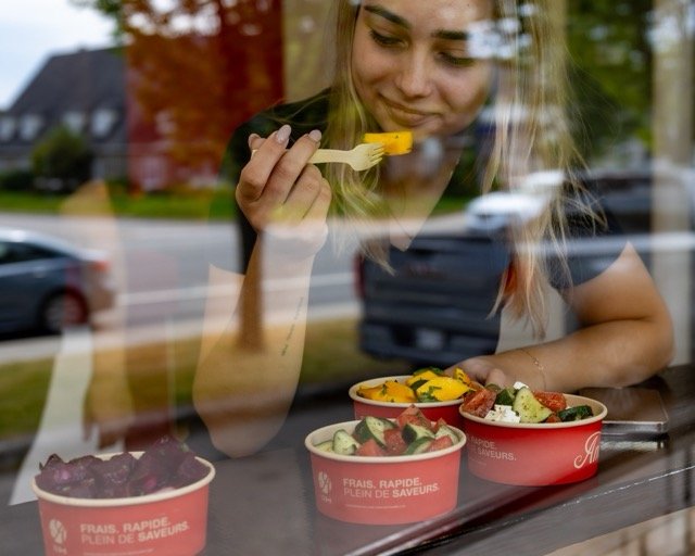 Amir food photography — wraps, salads, and detail shots