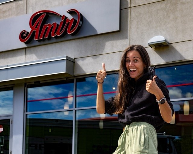 Amir food photography — wraps, salads, and detail shots