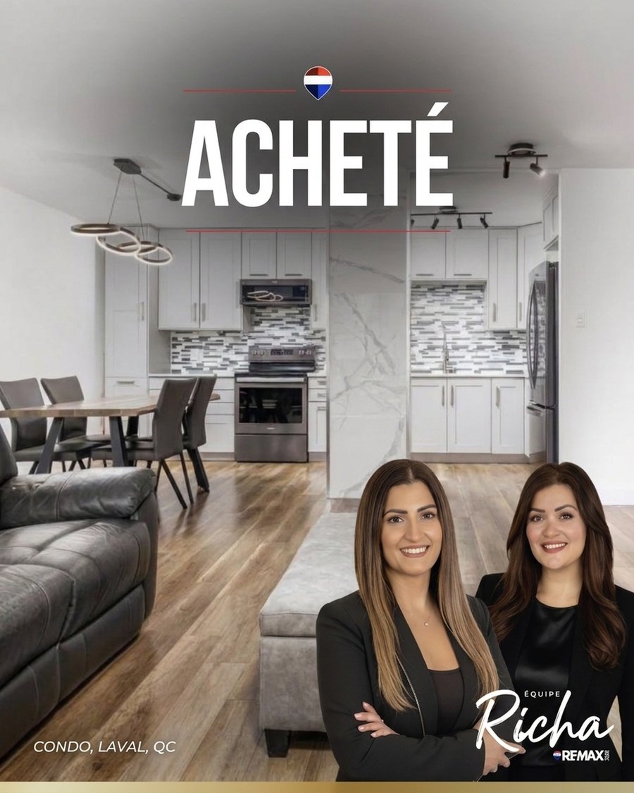 Sold, condo in Laval