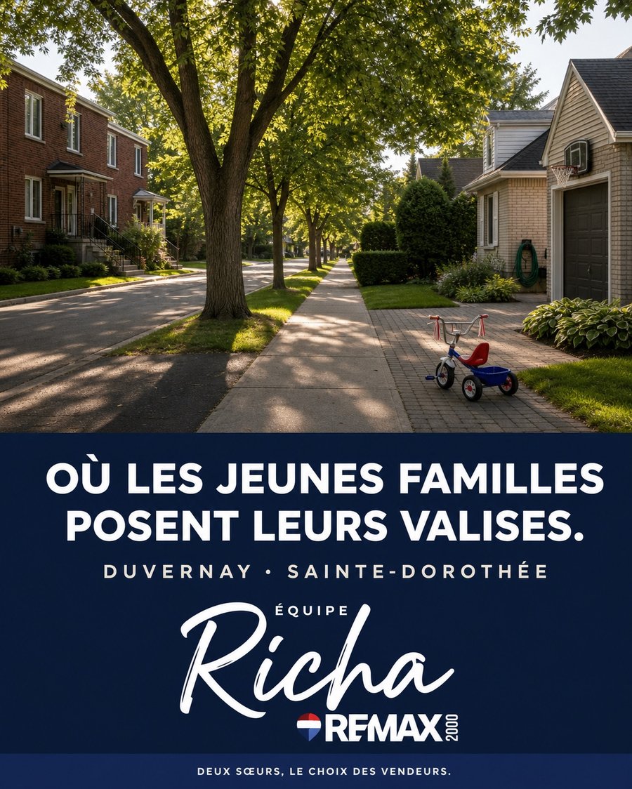 Where young families settle