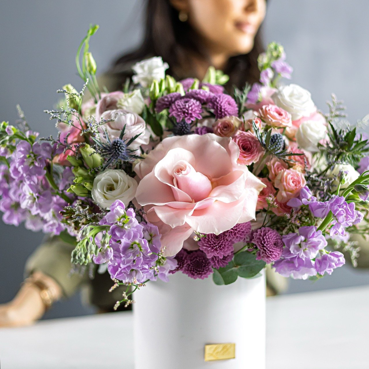 Vibrant mixed bouquet
