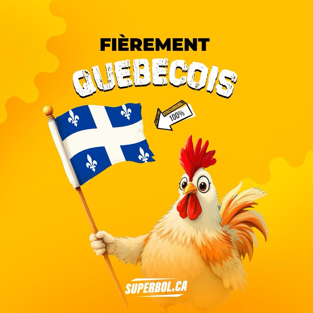 Fierement Quebecois post