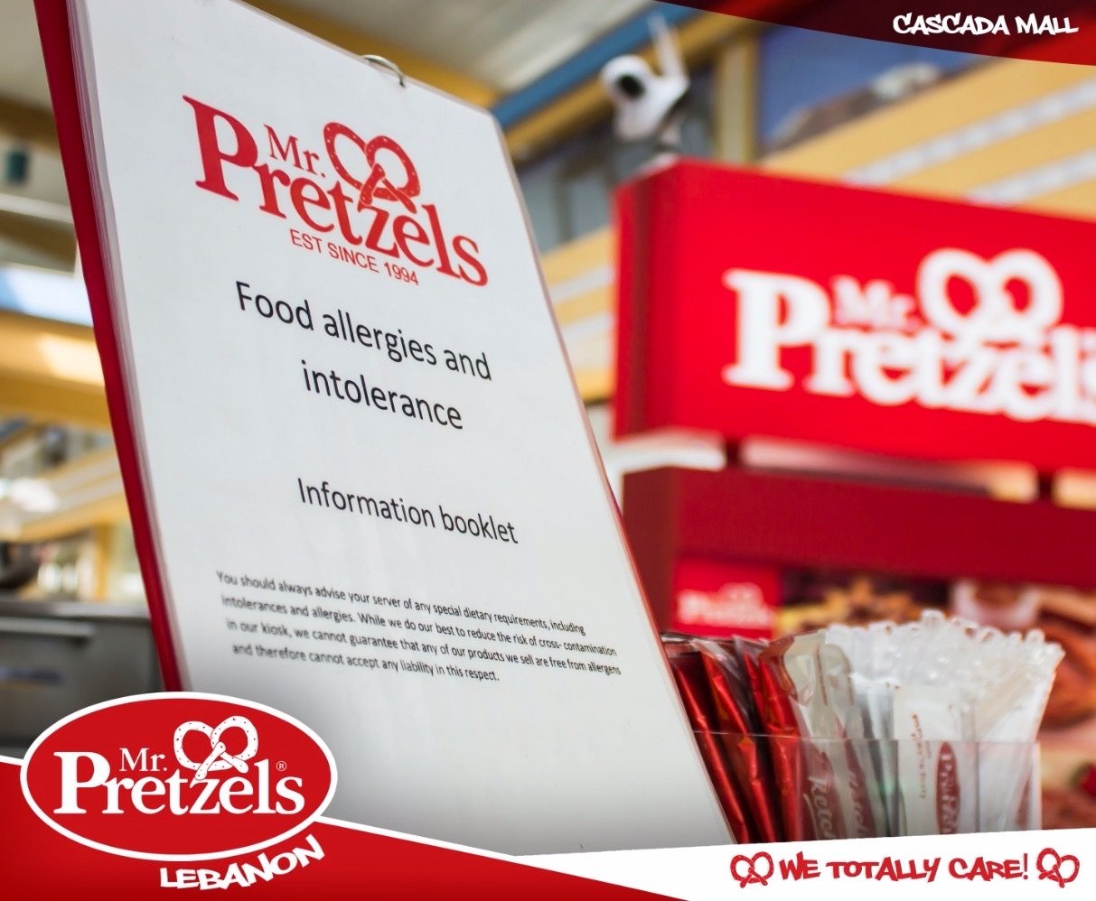 In-store promotional materials.