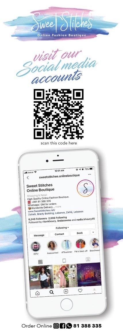 A roll-up banner for events.