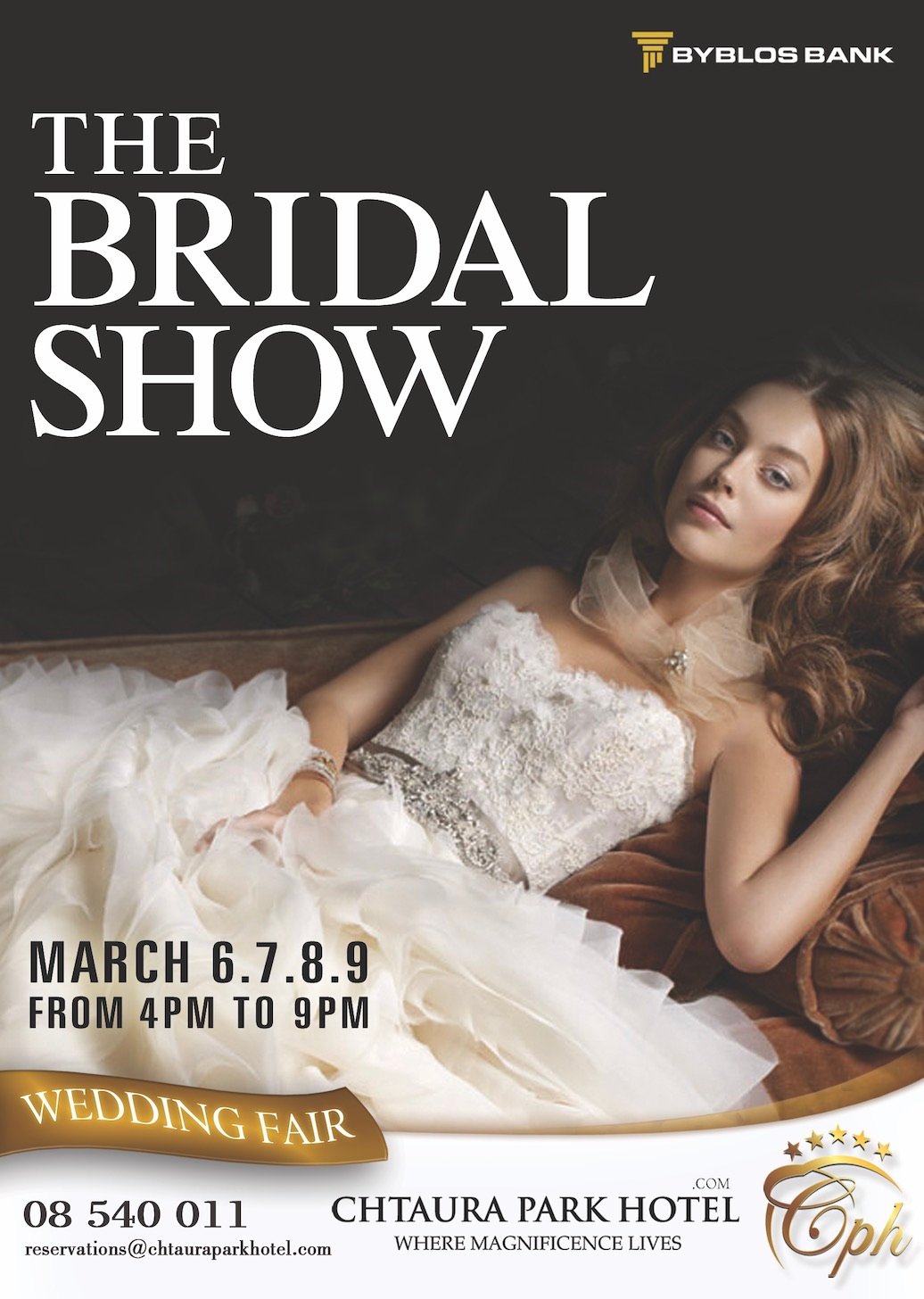 The Bridal Show promotional flyer.