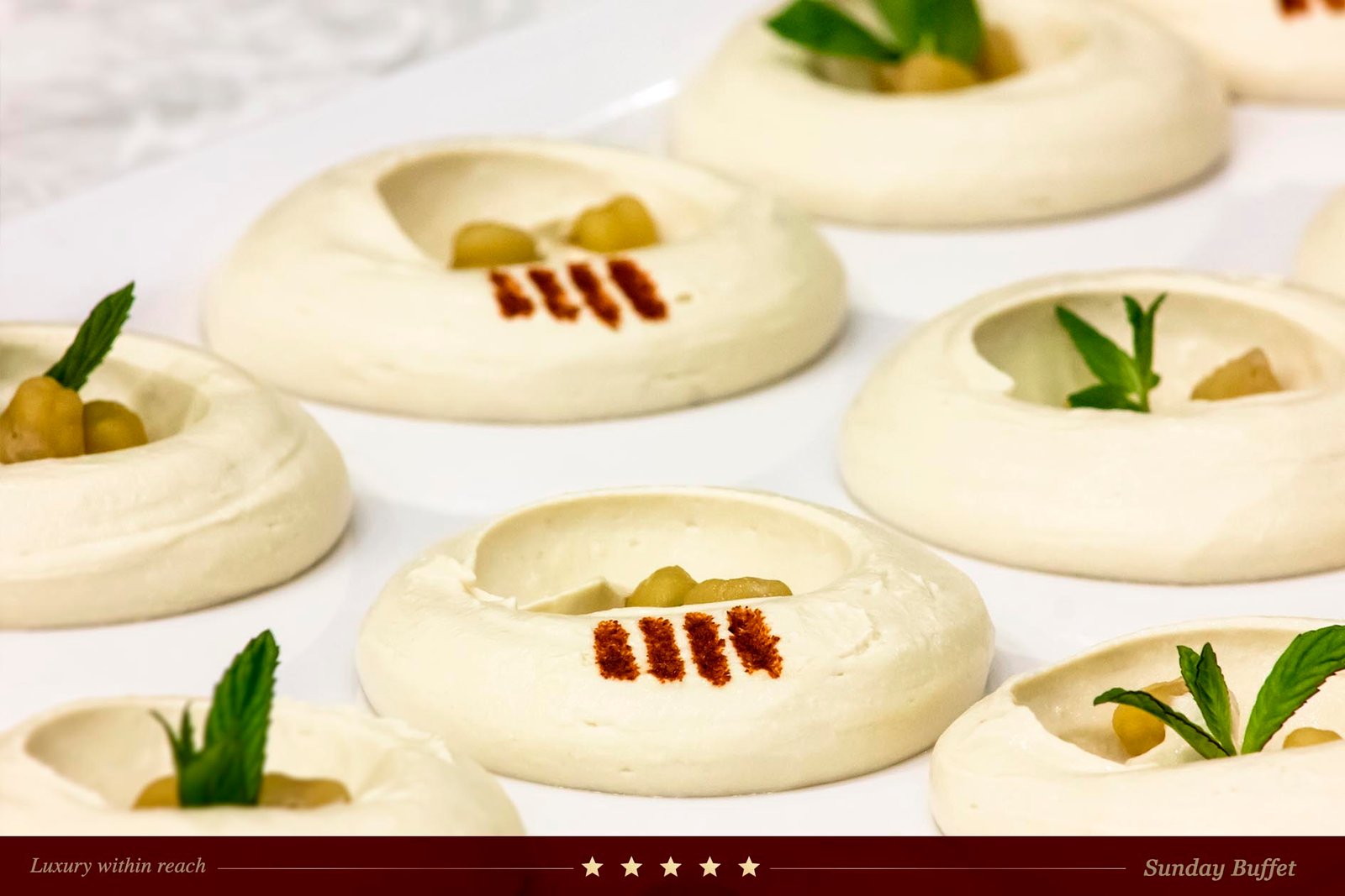 Gourmet Hummus Plate photography.