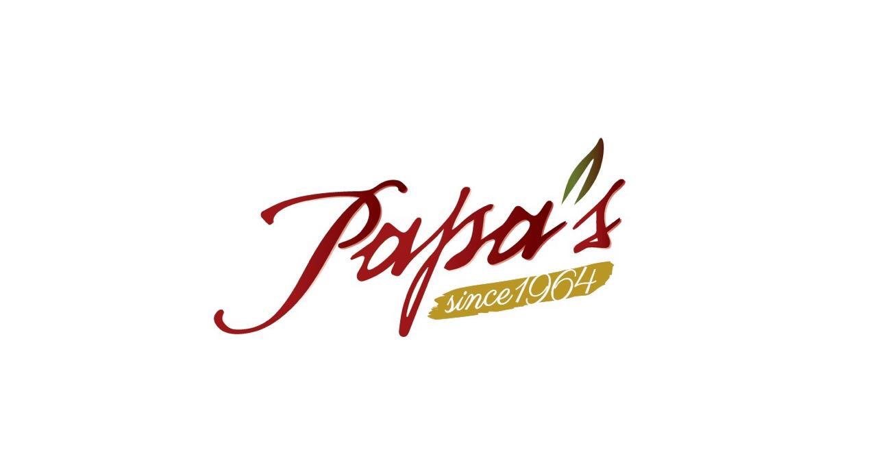 The core brand identity logo for Papa's.