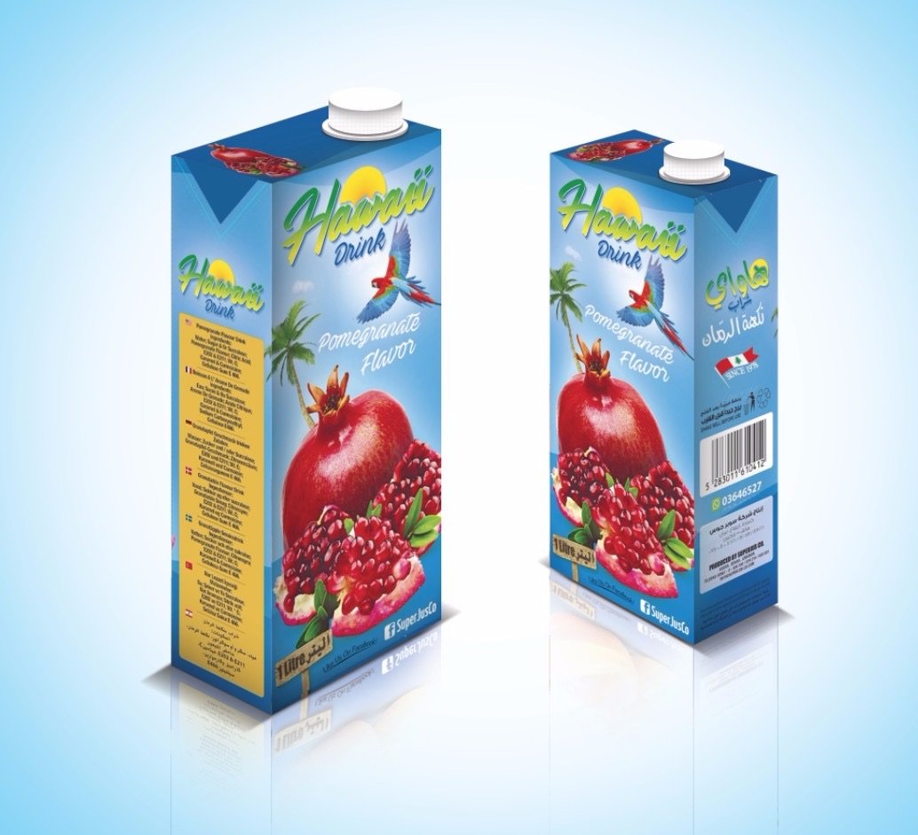 1 liter juice package.