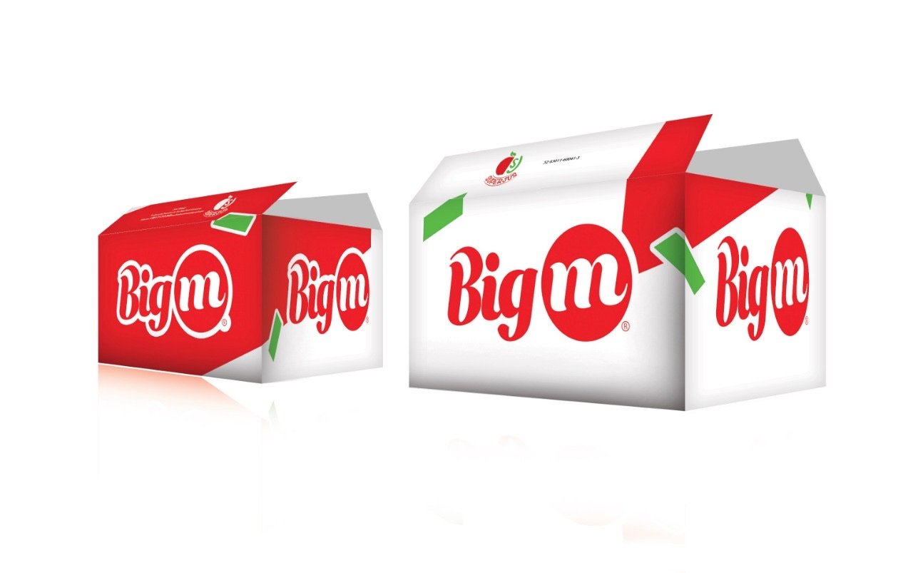 Big M box design.