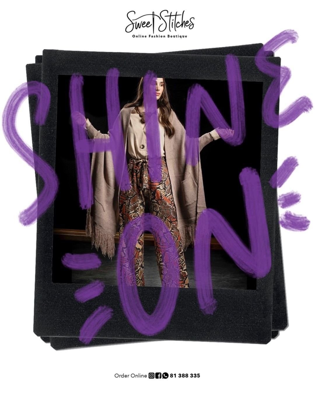 Sweet Stitches marketing collateral