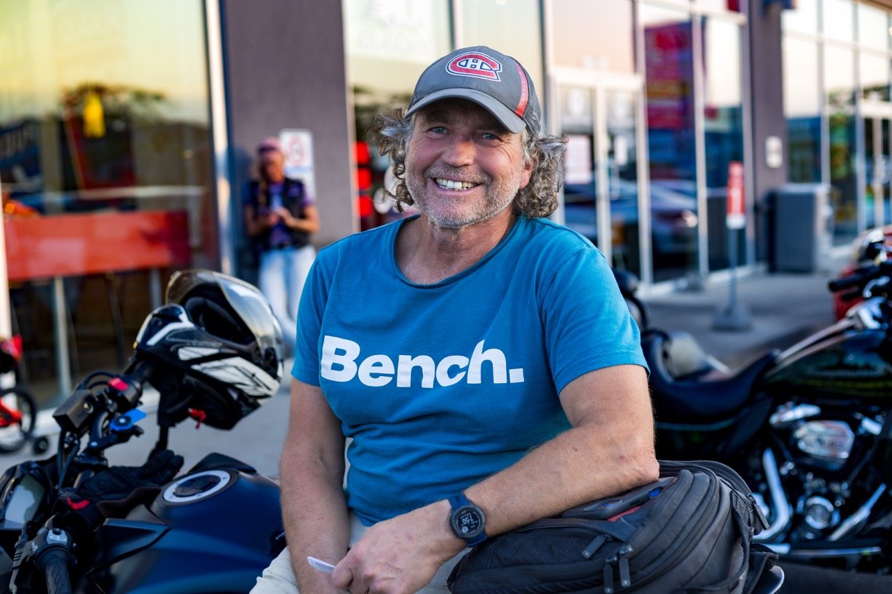 A candid shot of an event attendee.