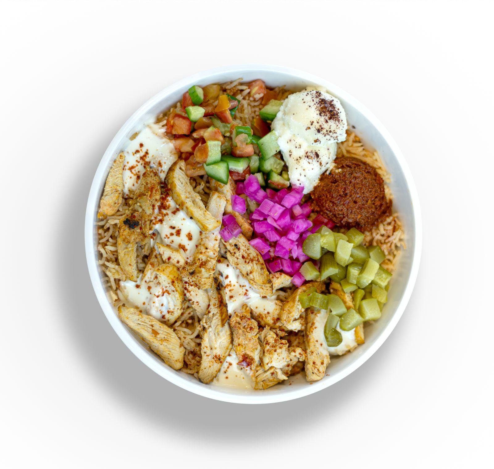 Photo of a fresh food bowl.