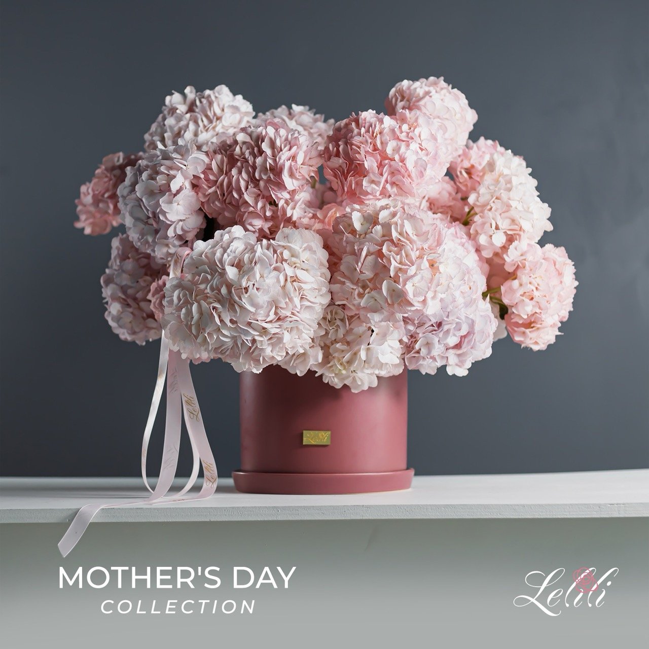 Visually-driven social media content for a boutique florist.